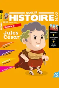 دانلود گاهنامه و مجله فرانسوی کودکان Quelle histoire - Jules César (چه داستانی - ژول سزار) مناسب برای کودکان