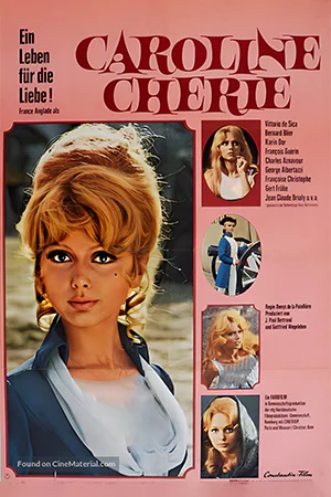 دانلود فیلم فرانسوی Caroline Chérie (کارولین عزیز) ، به کارگردانی Denys de La Patellière و برونداد سال 1968 به همراه زیرنویس فیلم