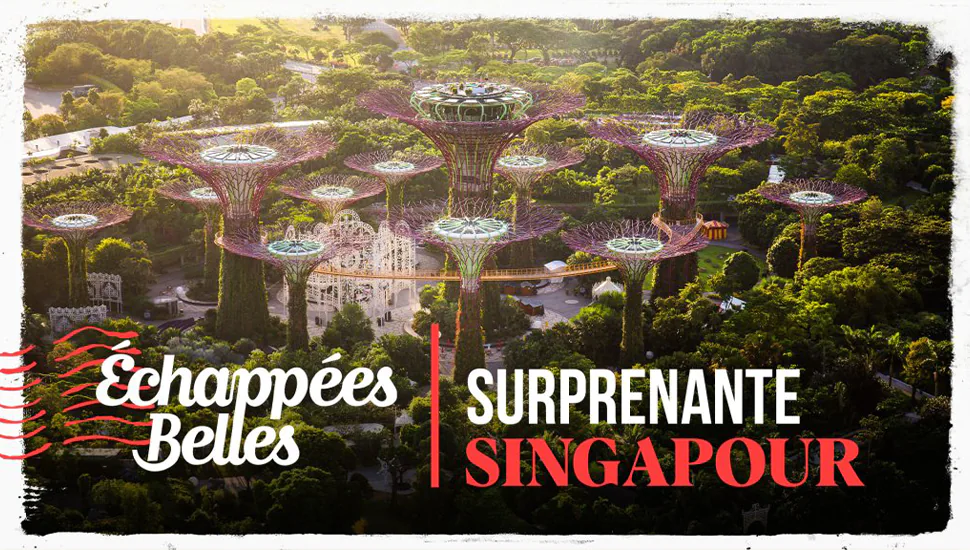 دانلود مستند فرانسوی Échappées belles – Surprenante Singapour (چشم اندازهای زیبا - سنگاپور فراشگفت انگیز) با زیرنویس فرانسوی مستند
