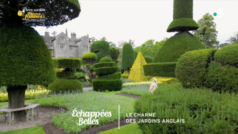 دانلود مستند فرانسوی Échappées belles – Le charme des jardins anglais (چشم اندازهای زیبا - جادوی باغ های انگلیسی) با زیرنویس فرانسوی از سلام زبان فرانسه